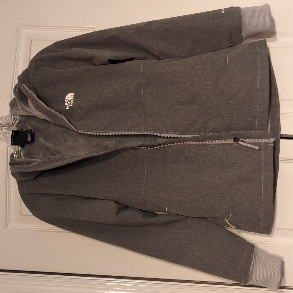 Women's Gray North Face jacket Size small